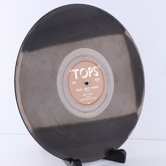 Mimi Martel, Bob Sandy - Beautiful Brown Eyes / Cold Heart 78rpm Record TOPS 281 - Picture 5 of 16